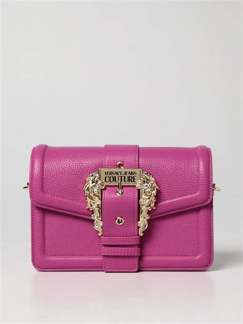 versace purple jeans|Versace Jeans pink bag.